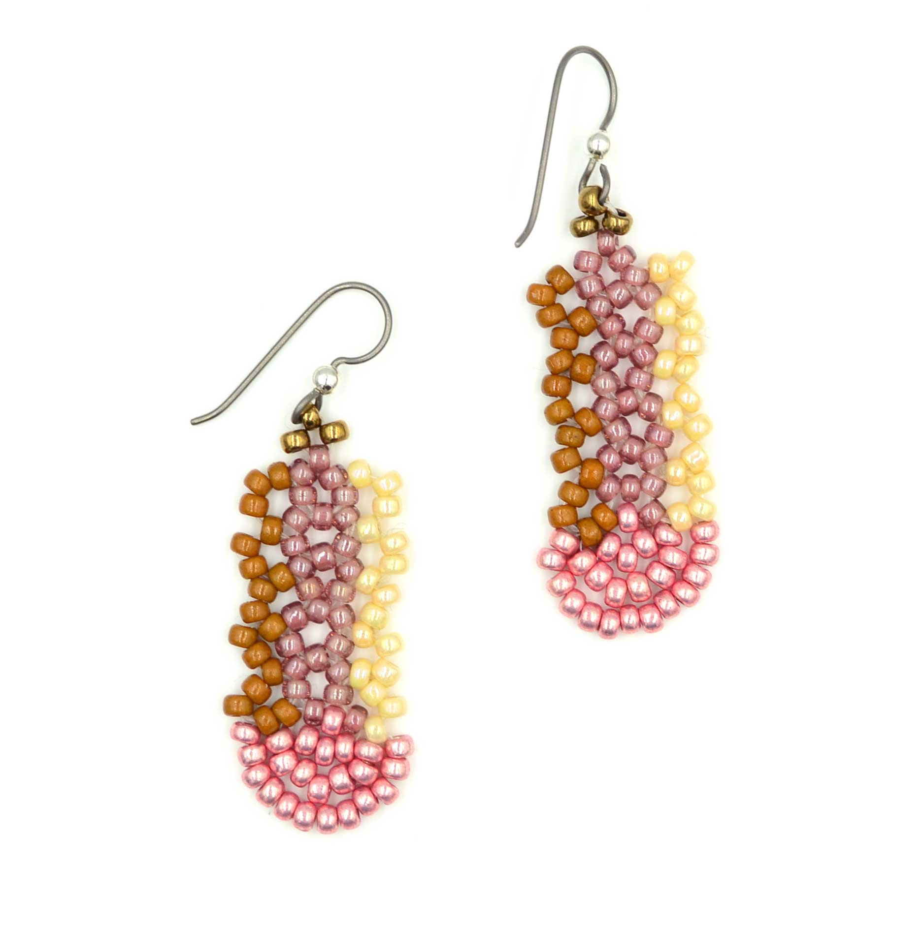 Lacy Netted Earrings<br>12.21.22
