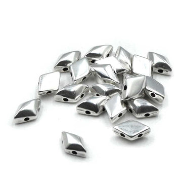 Cymbal Lagada GemDuo Bead Sub- Antique Silver