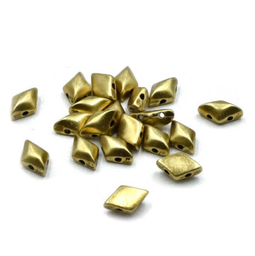 Cymbal Lagada GemDuo Bead Sub- Antique Brass