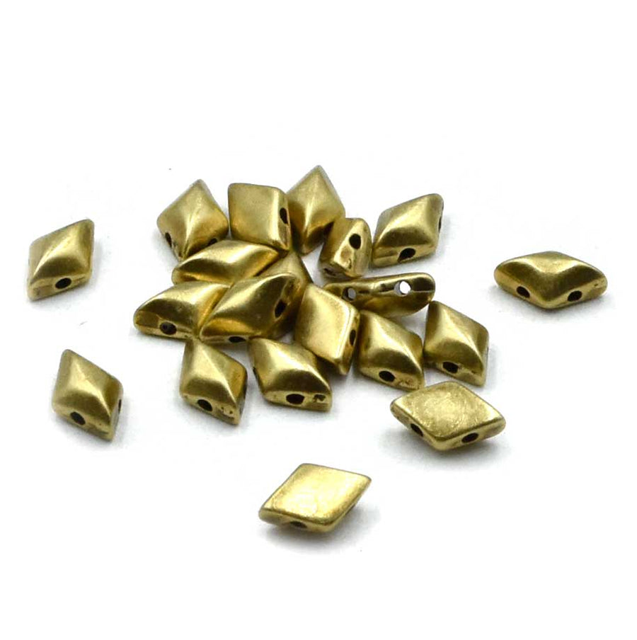 Cymbal Lagada GemDuo Bead Sub- Antique Brass
