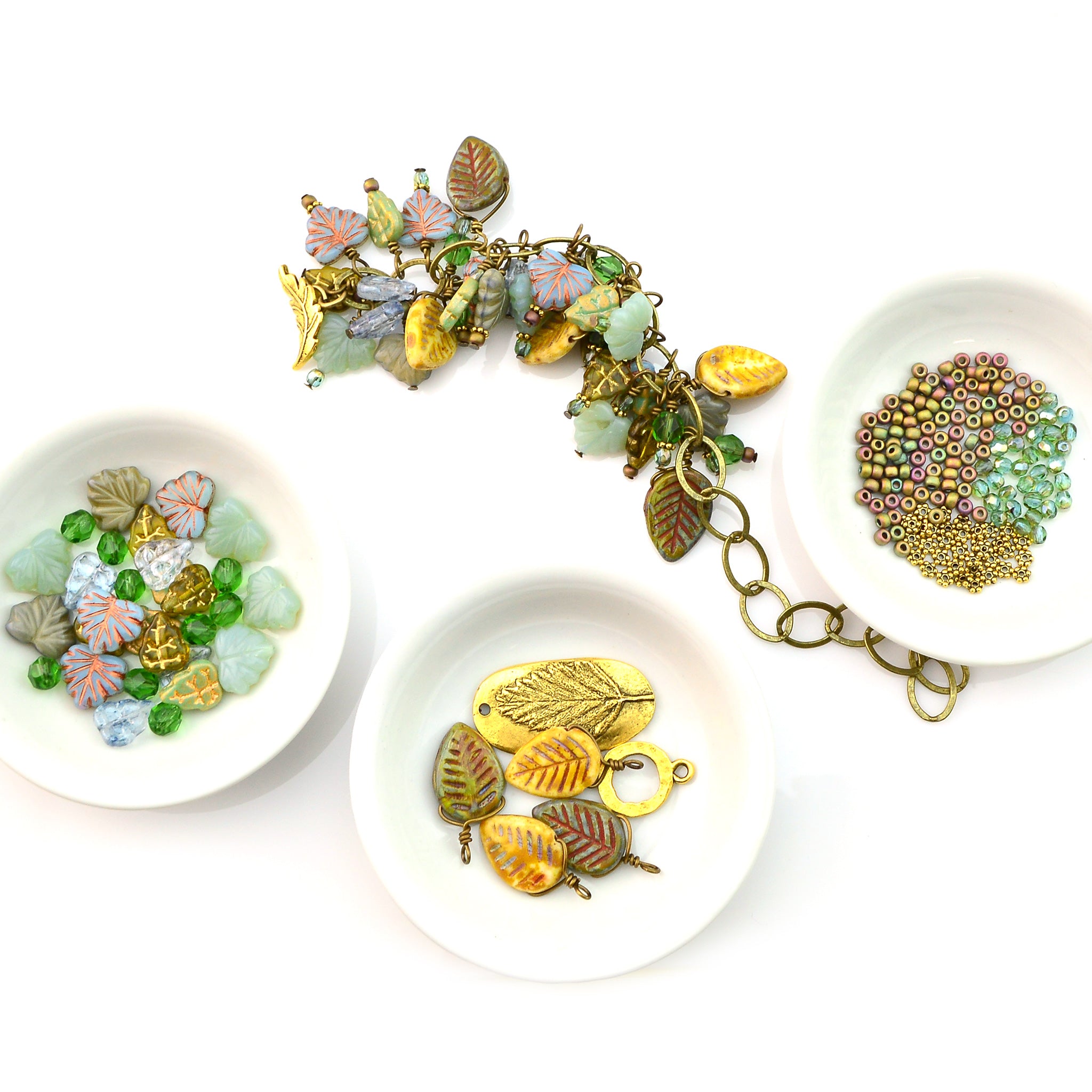Leaf Charm Bracelet <br> 10.2.19