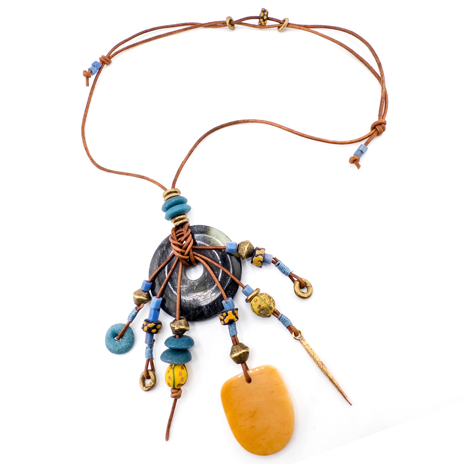 Leather and Beads