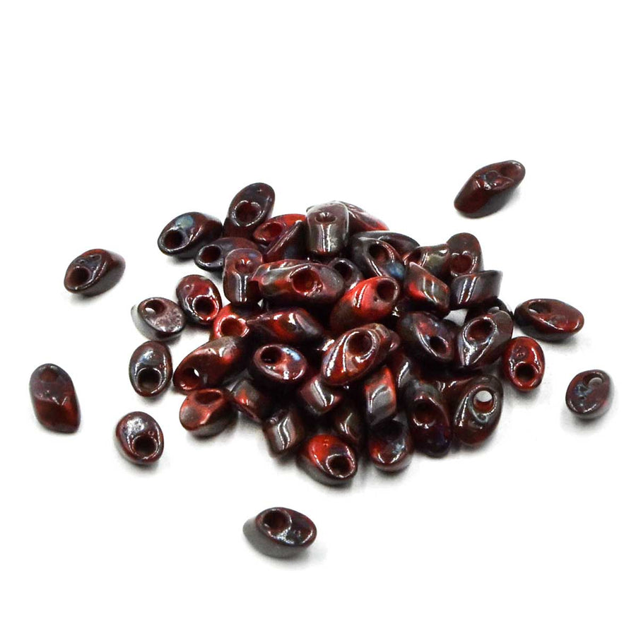 LMA-4513L- Picasso Opaque Red Garnet Luster