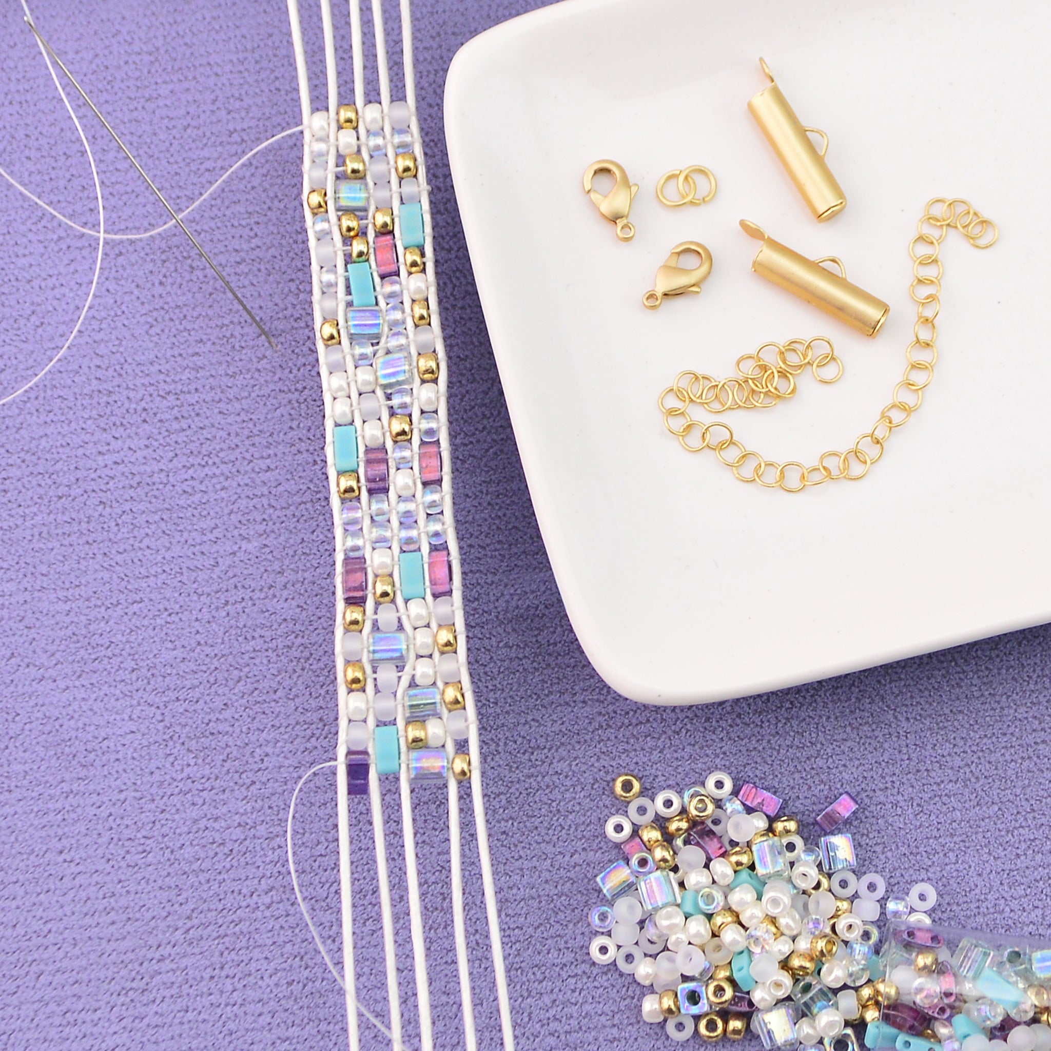 Looming with Two Hole Beads <br> 12.4.19