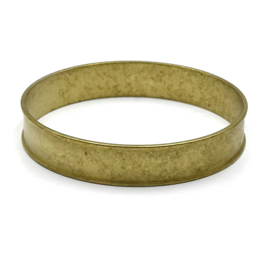 Medium Channel Brass Bangle