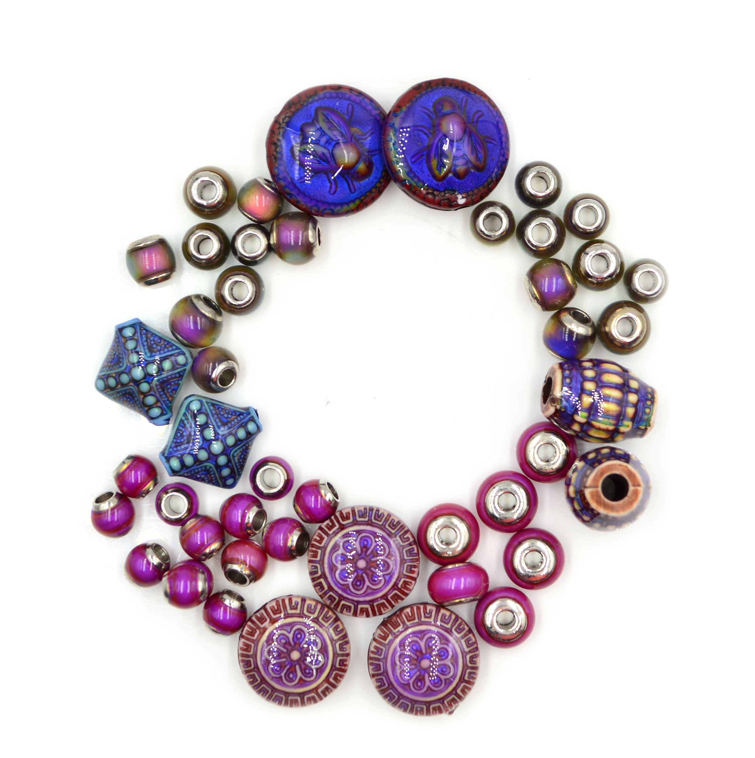 Nuestras formas en argollas - Beads & Gems Co. Querétaro