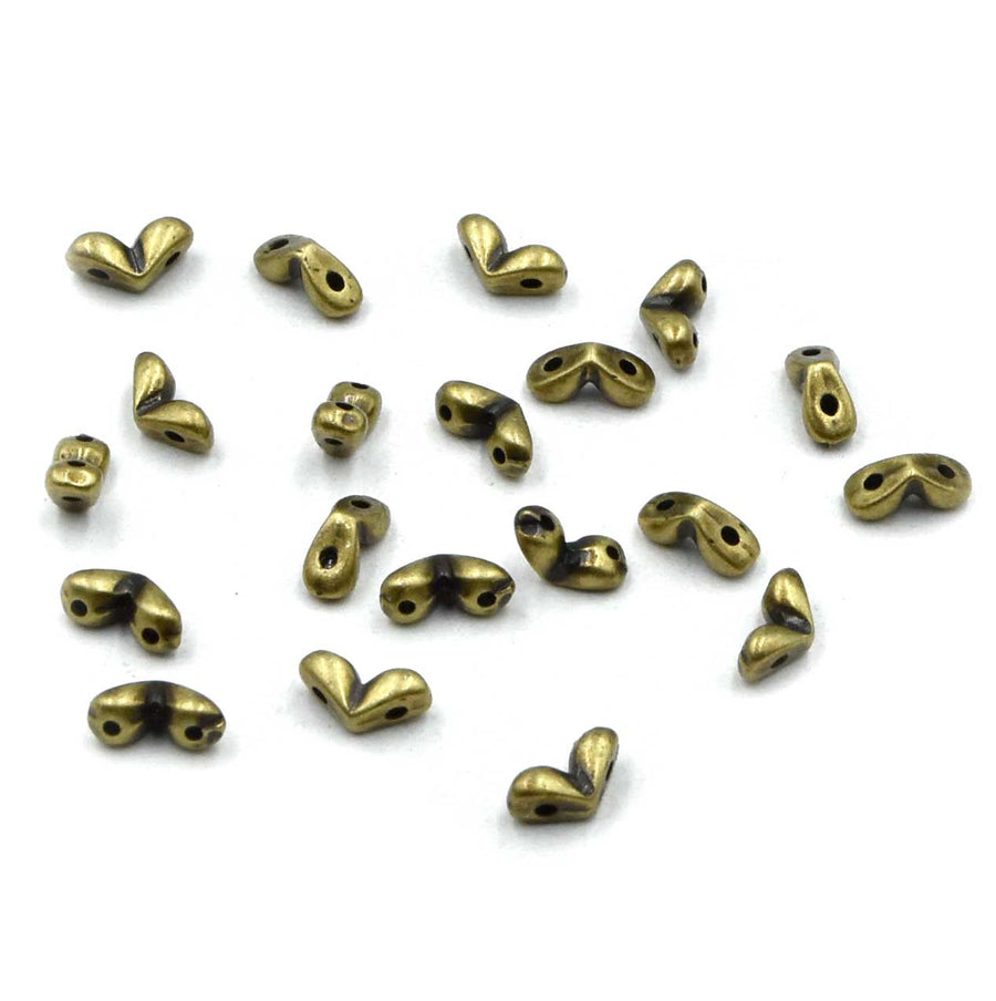 Cymbal Mitakas GemDuo Side Beads- Antique Brass