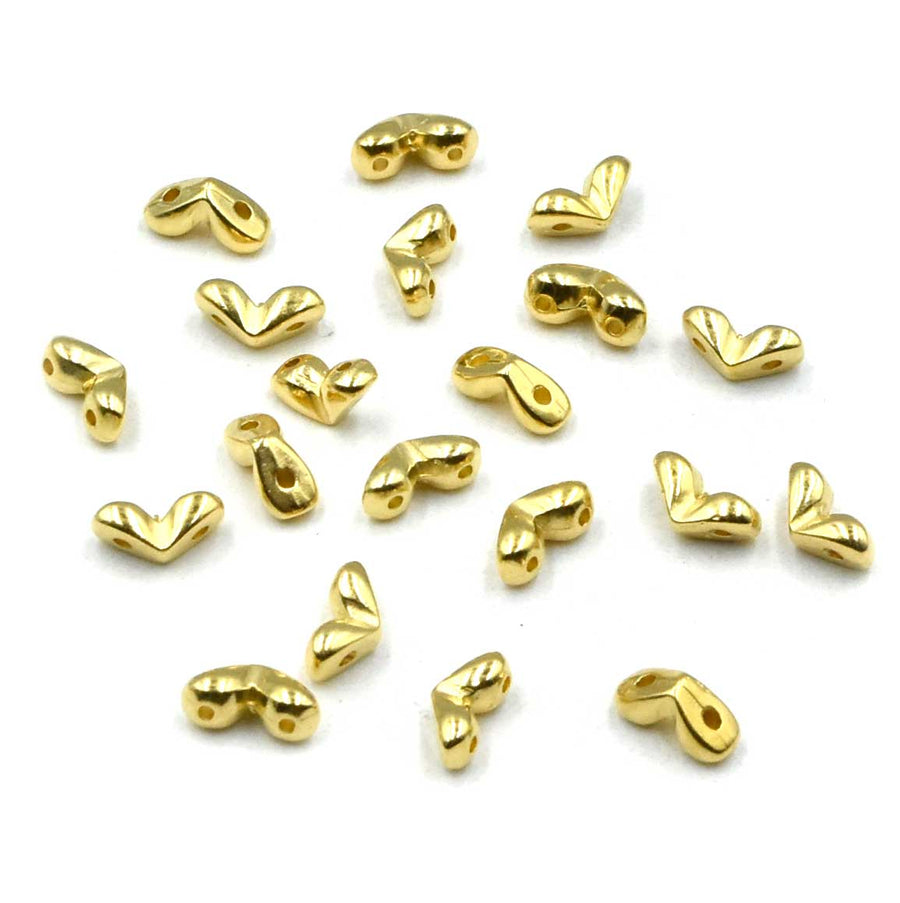 Cymbal Mitakas GemDuo Side Beads- 24kt Gold Plate