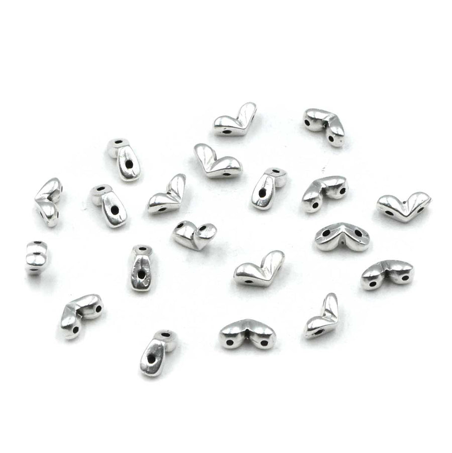 Cymbal Mitakas GemDuo Side Beads- Antique Silver