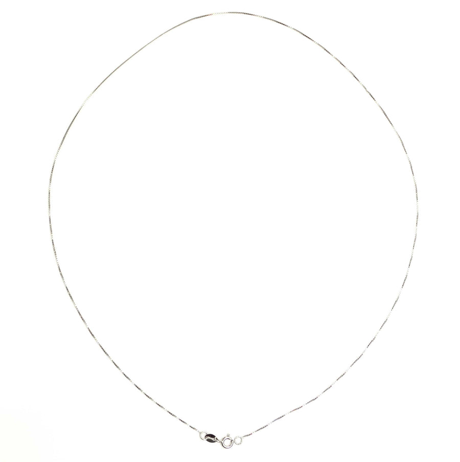 Readymade Box Chain- Sterling Silver, 20