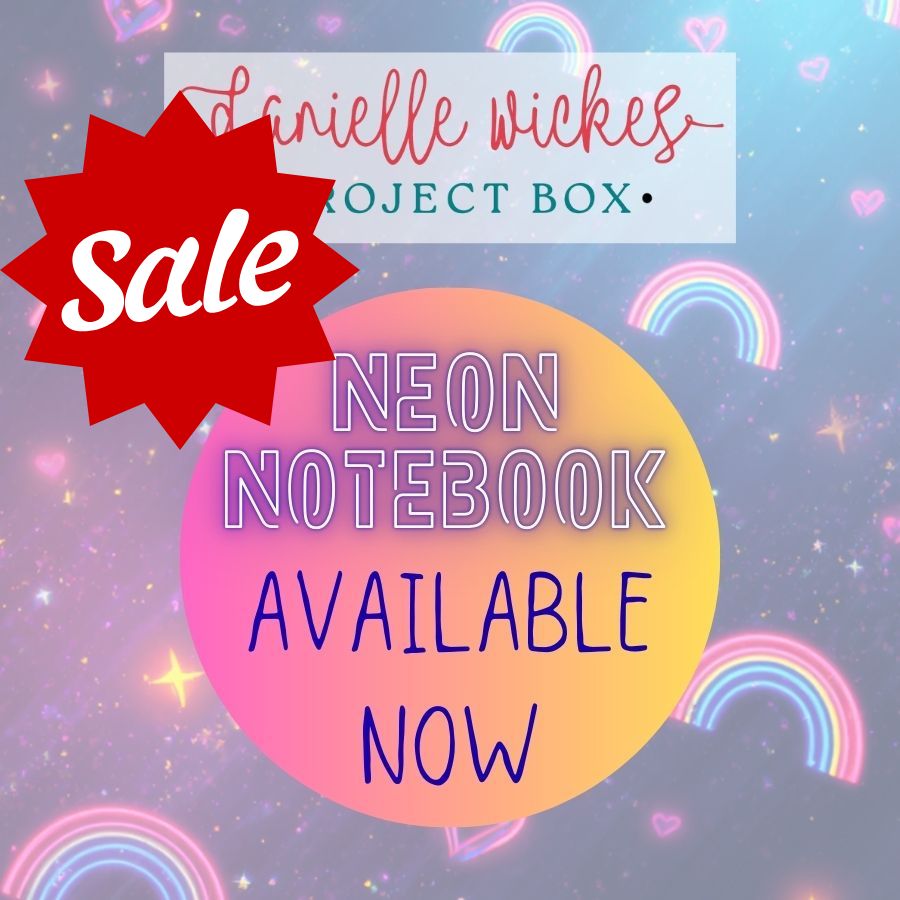 Neon Notebook- Curated Project Box