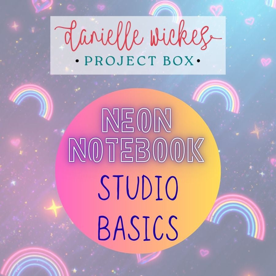 Neon Notebook Project Box Studio Basics