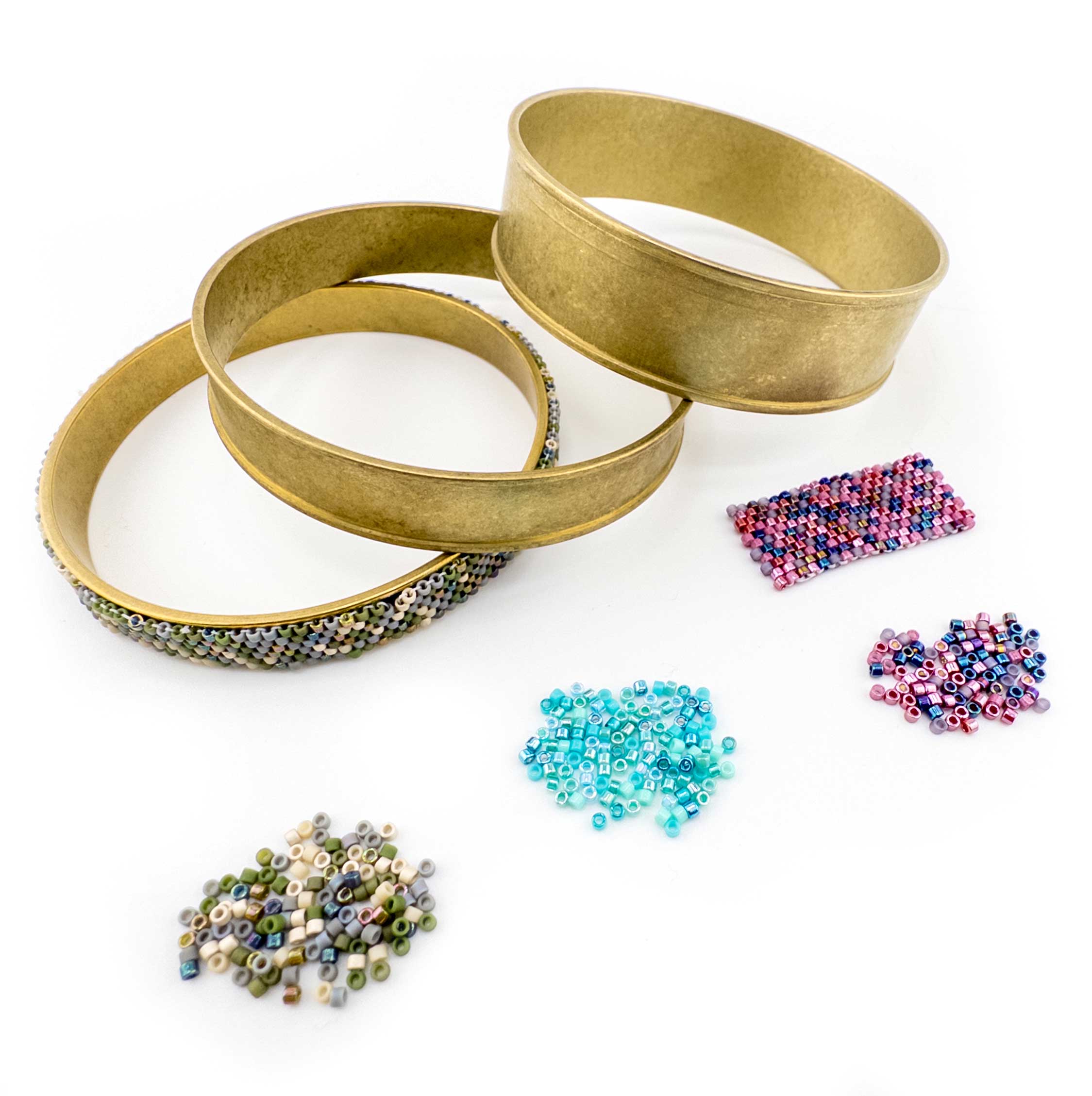 Peyote Channel Cuff
