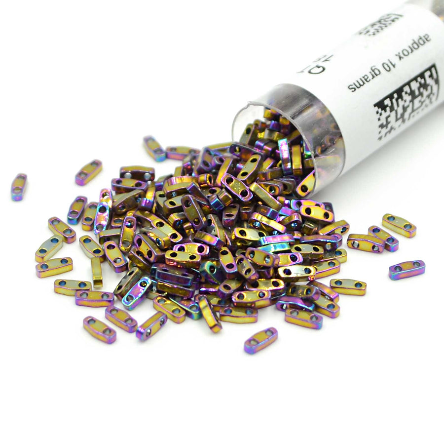 QTL188 Metallic Purple Gold Iris