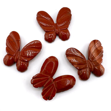 Butterfly Pendant- Red Jaspser