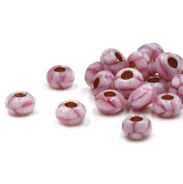 Rollers- Pink & White