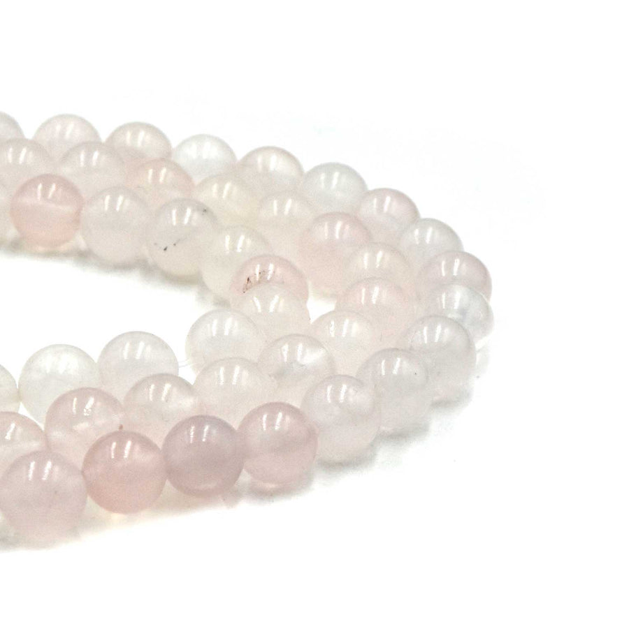 Rose Quartz- 6mm Rounds