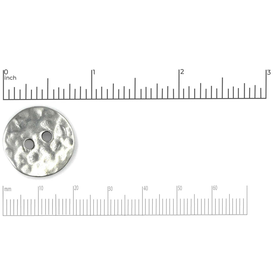 Say Cheese Button- Silver