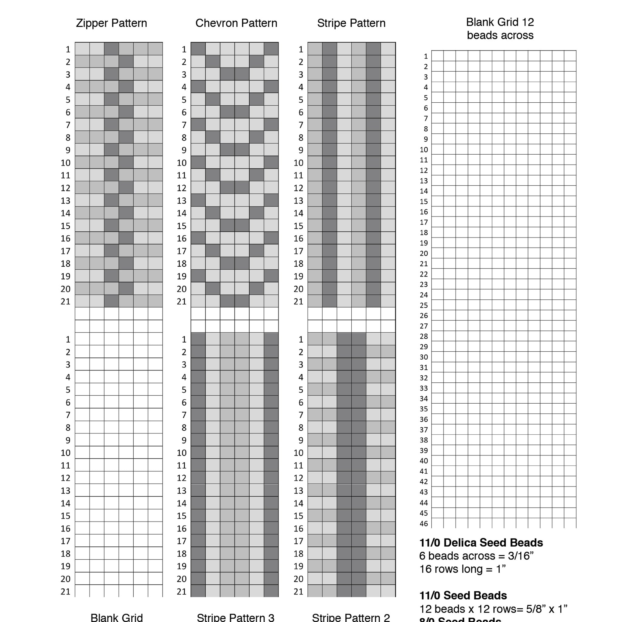 Seed Bead Chart