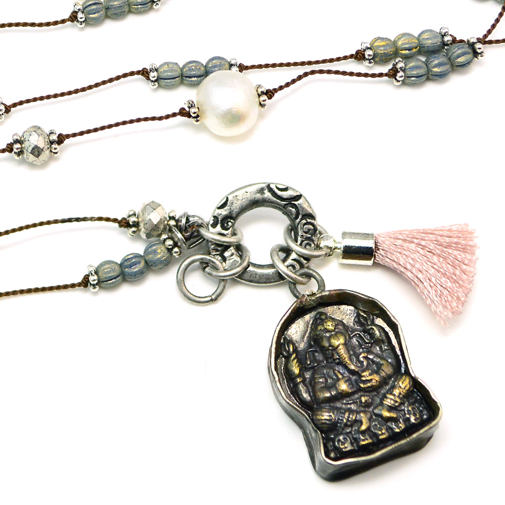 Silk Float Away Necklace Recipe