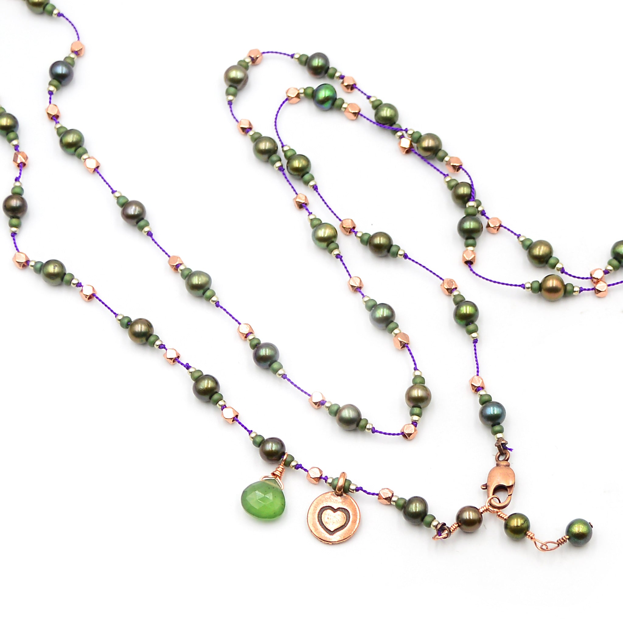 Silk Float Necklace<br> 8.12.20
