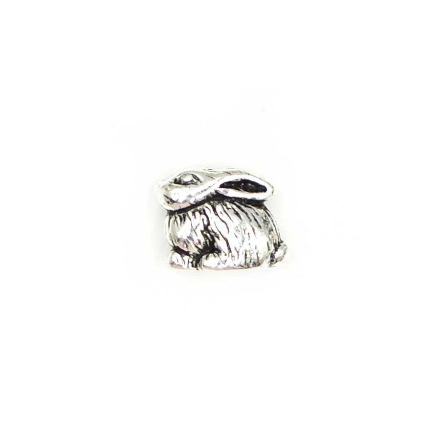 Bunny Bead- Antique Silver