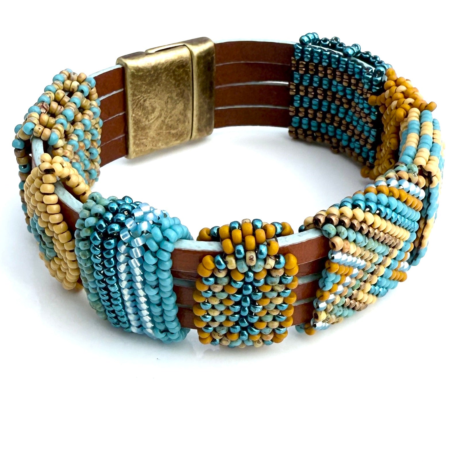 Slider Bead Bracelet- Acadia