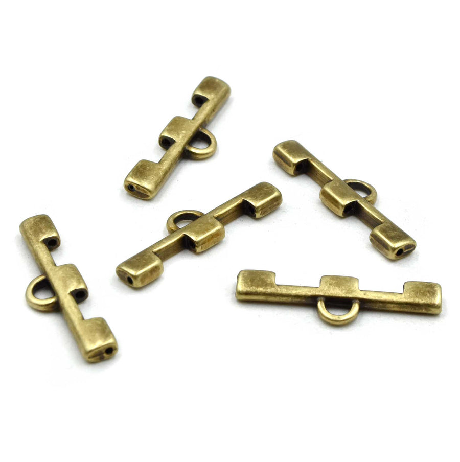 Cymbal Soros III Tila Bead Ending- Antique Brass