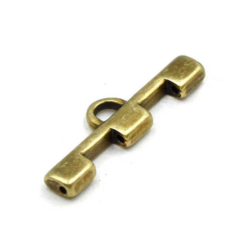 Cymbal Soros III Tila Bead Ending- Antique Brass