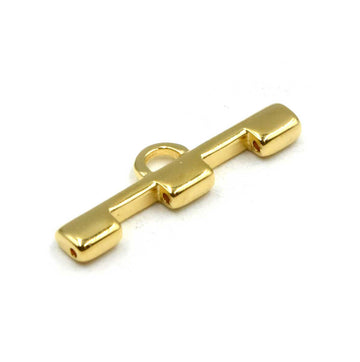 Cymbal Soros III Tila Bead Ending- 24kt Gold Plate