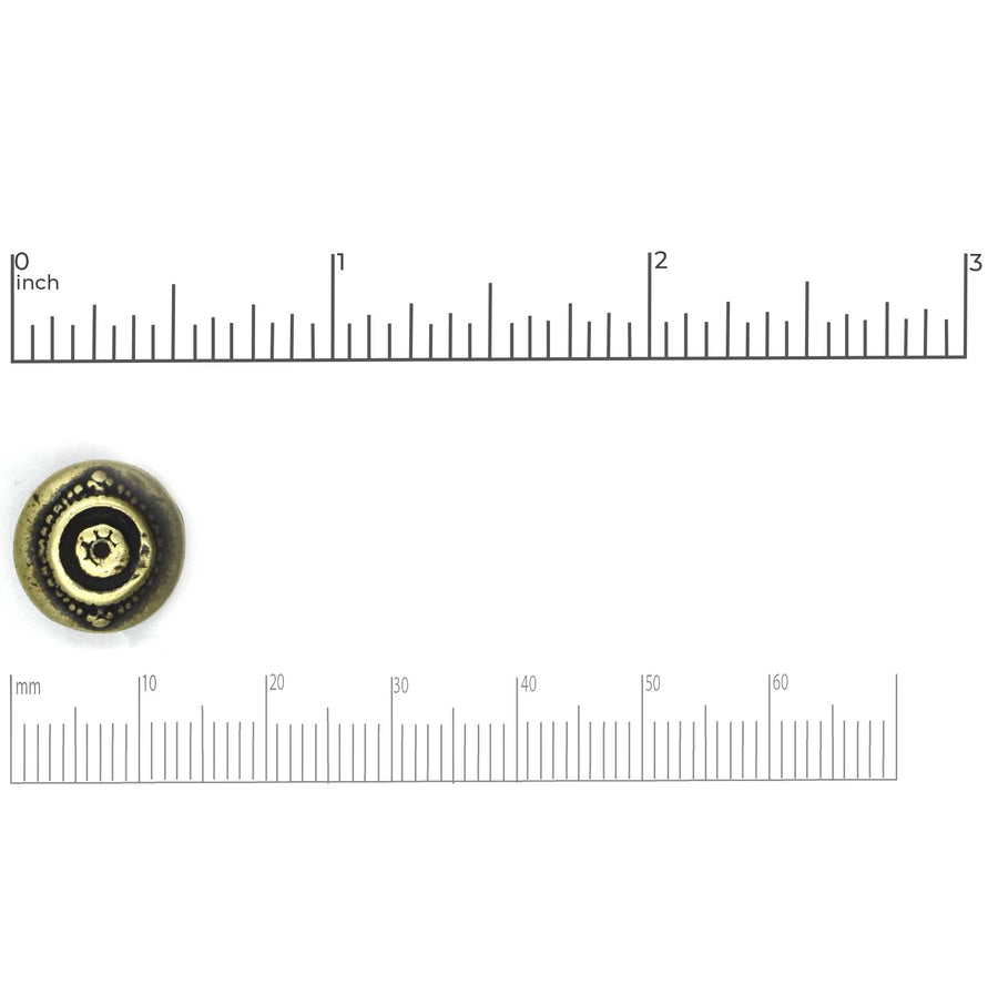 Spirits Button- Brass