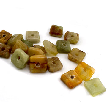 Serpentine Square- Center Drilled