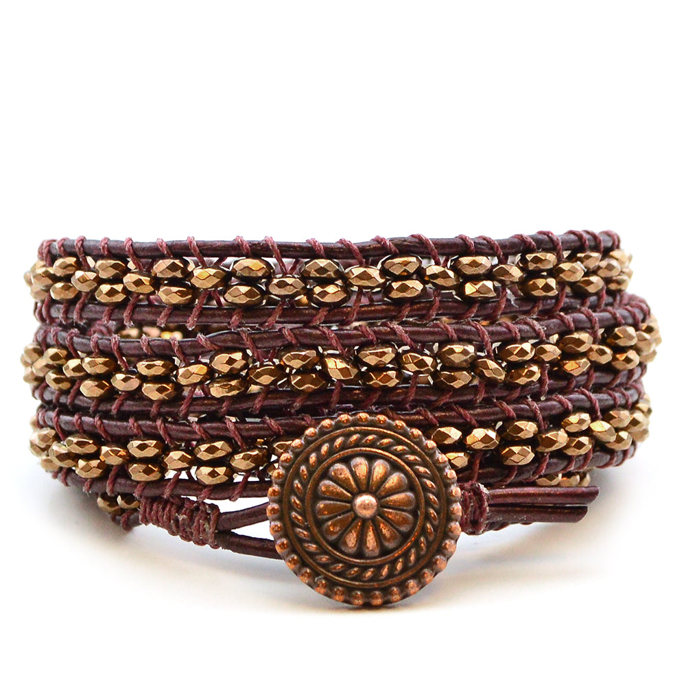 Strong Point Wrap Bracelet <br>10.16.19