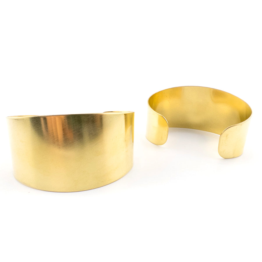 Brass Cuff- Tapered