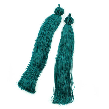 Fancy Tassels- Dark Cyan