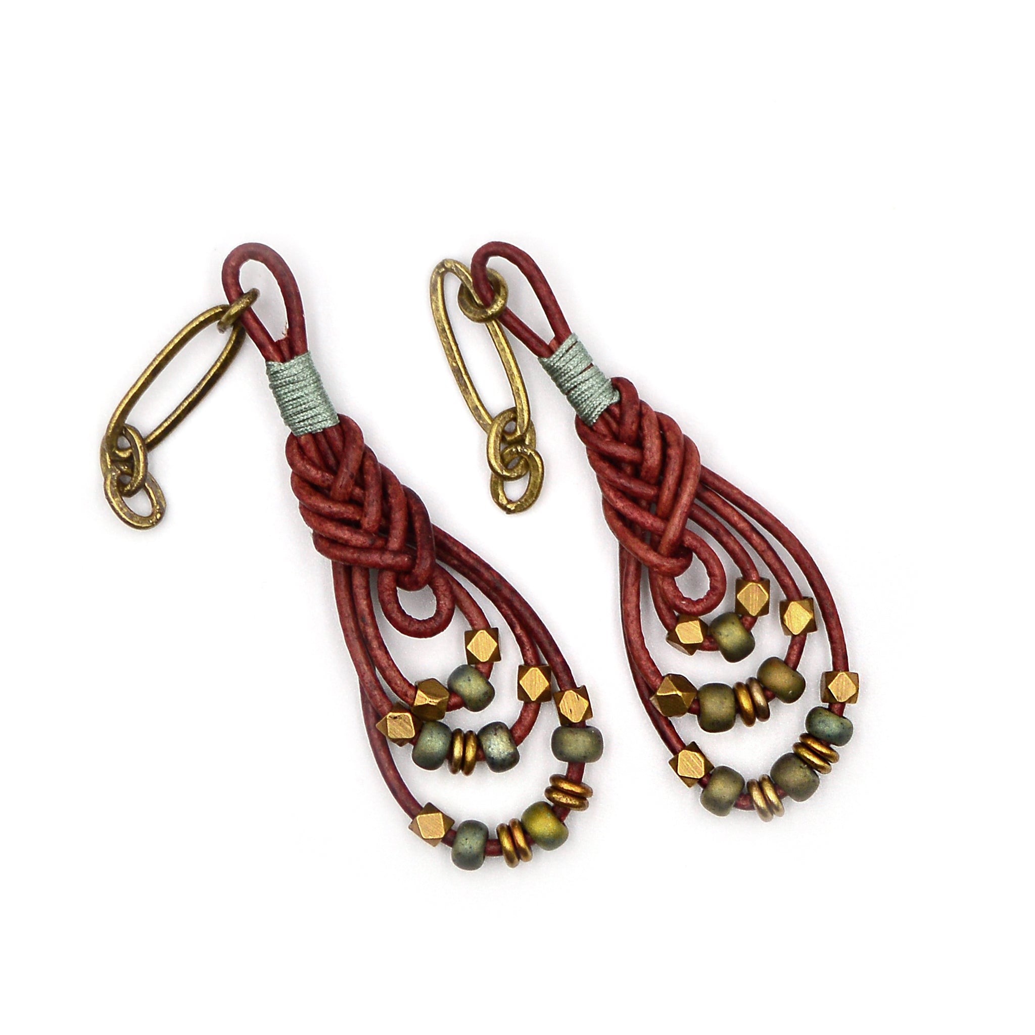 Teardrop Knot Earrings