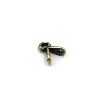 Cymbal Triades GemDuo Bead Ending- Antique Brass