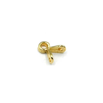 Cymbal Triades GemDuo Bead Ending- 24kt Gold Plate