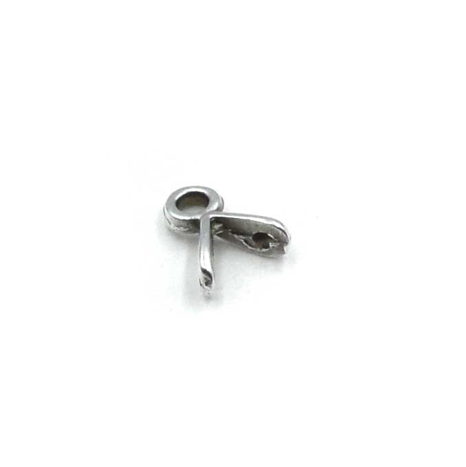 Cymbal Triades GemDuo Bead Ending- Antique Silver