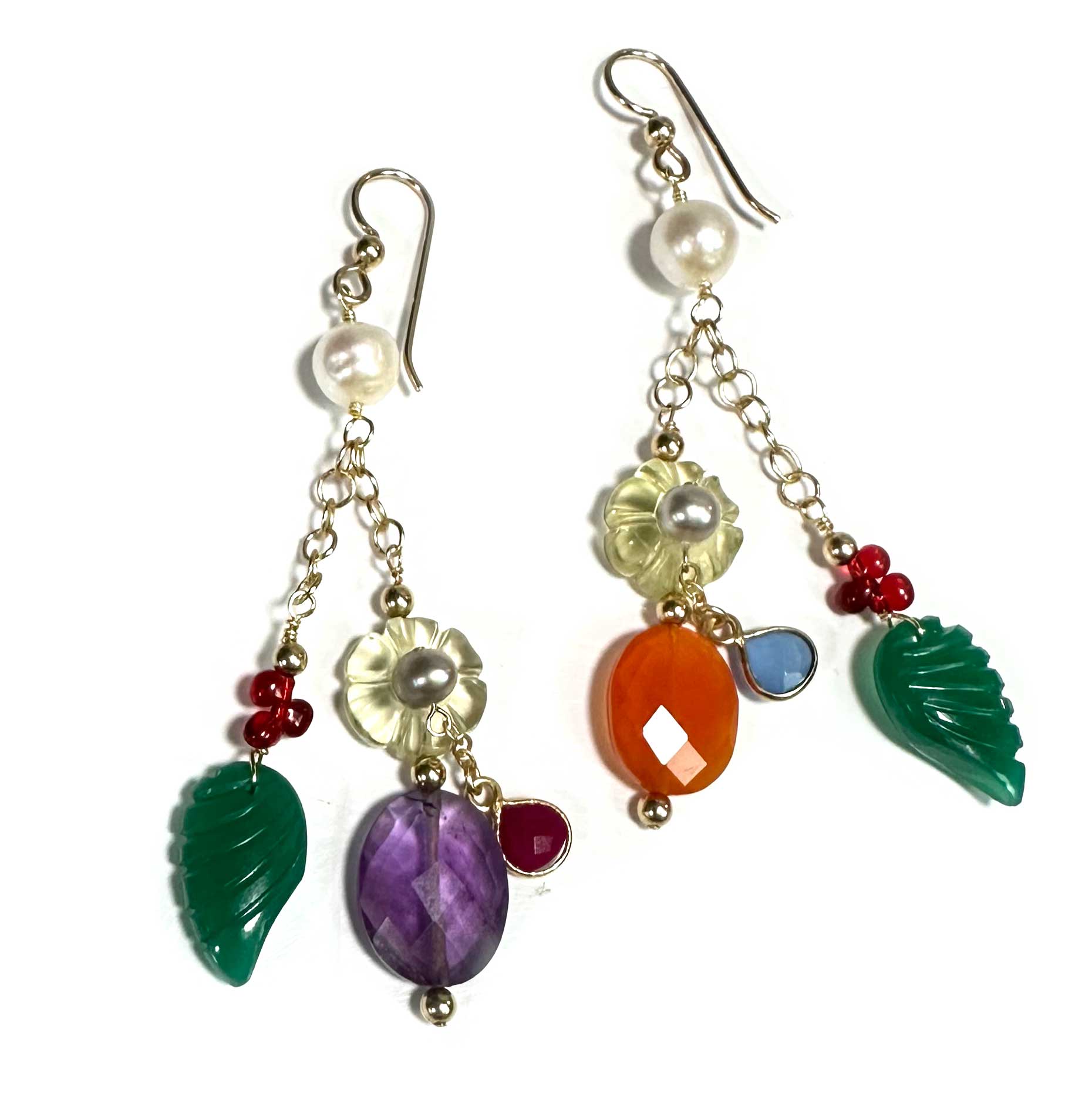 Tutti Frutti Earrings<br>8.16.23