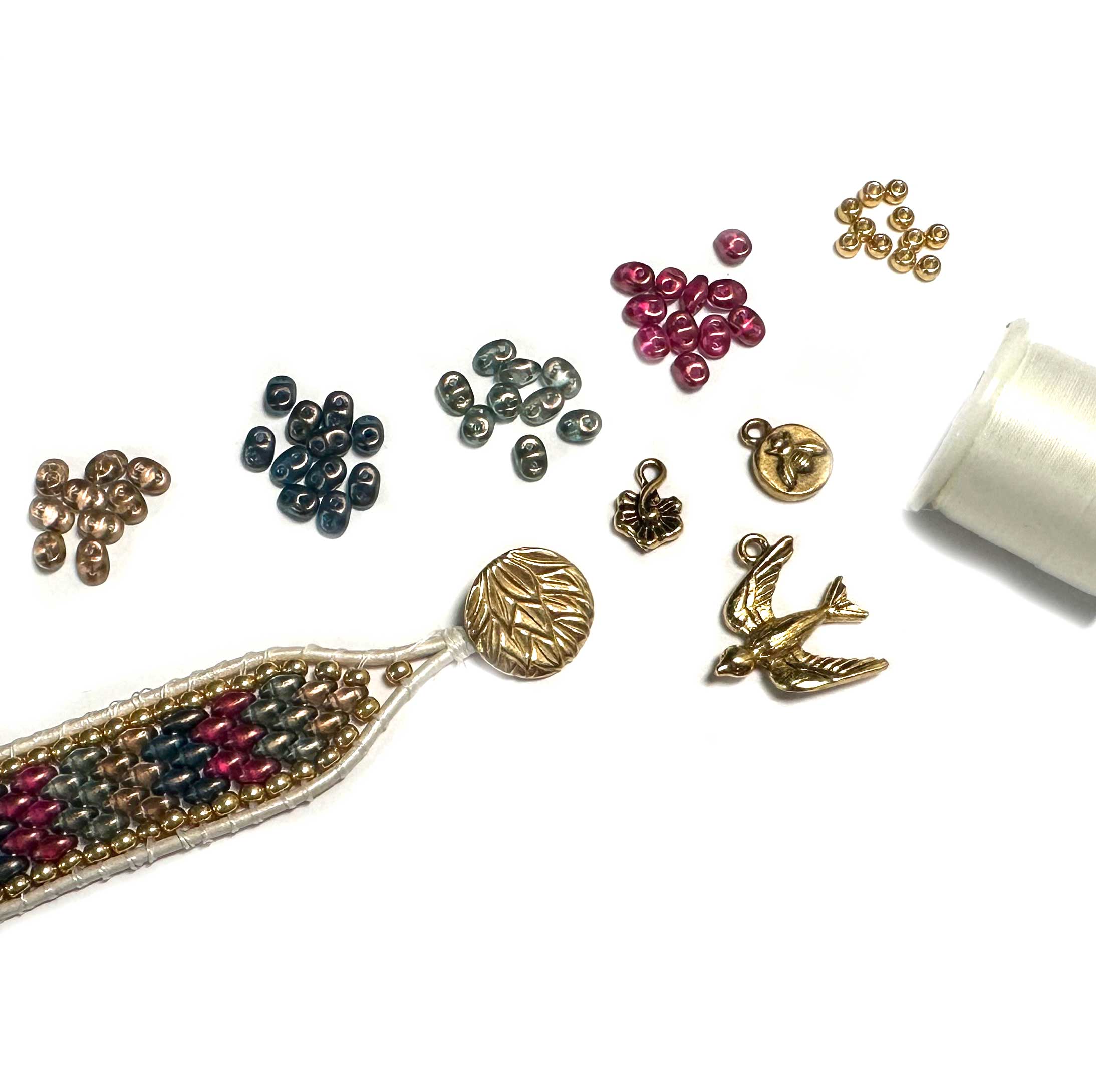Two Stitch SuperDuo Wrap<br>2.22.23