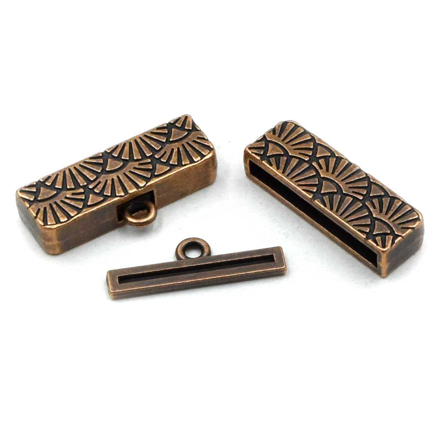 Wickes Large Box Cap Stitch Ends- 8/0 Antique Copper