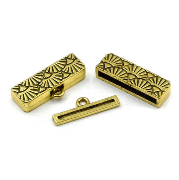 Wickes Large Box Cap Stitch Ends- 8/0 Antique Gold