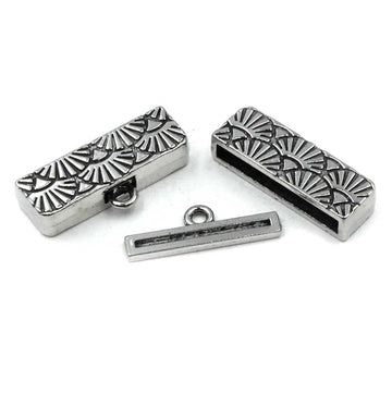 Wickes Large Box Cap Stitch Ends- 8/0 Antique Pewter