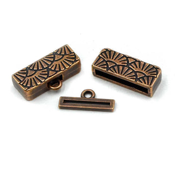 Wickes Small Box Cap Stitch Ends- 11/0 Antique Copper
