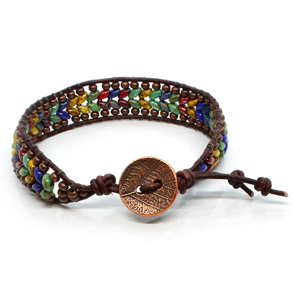 SuperDuo Herringbone Braclets