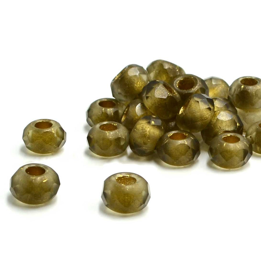 Rollers- Matte Brass, Gold-Lined