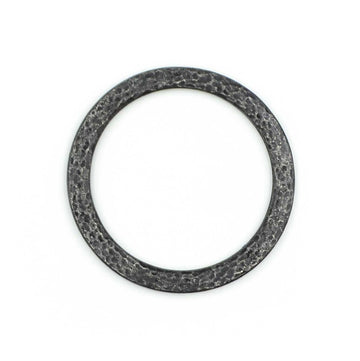 1.25 Inch Hammertone Ring- Gunmetal