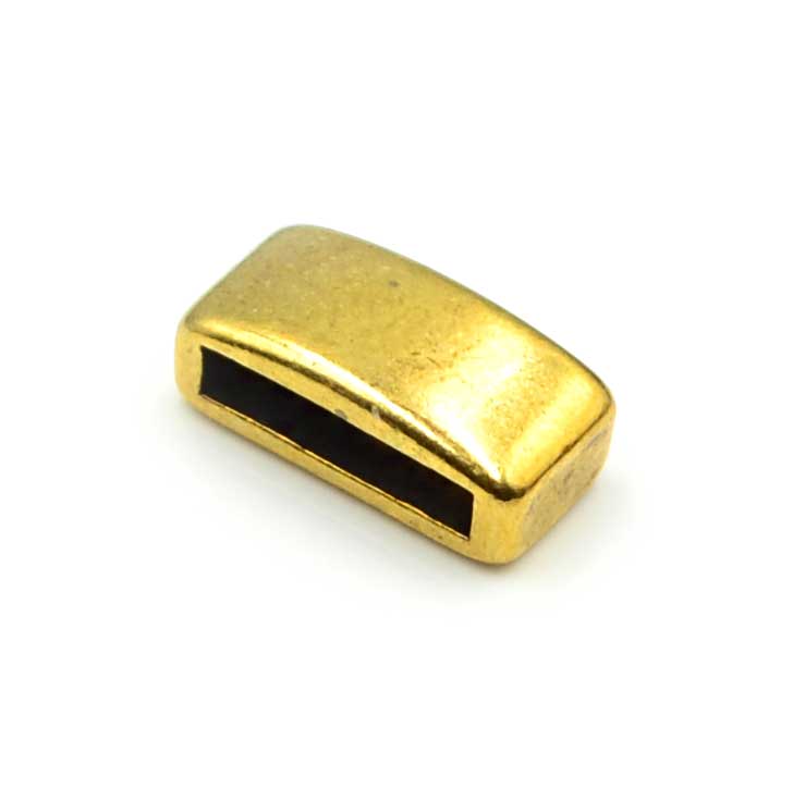 10mm Slider- Smooth Bar- Antique Brass