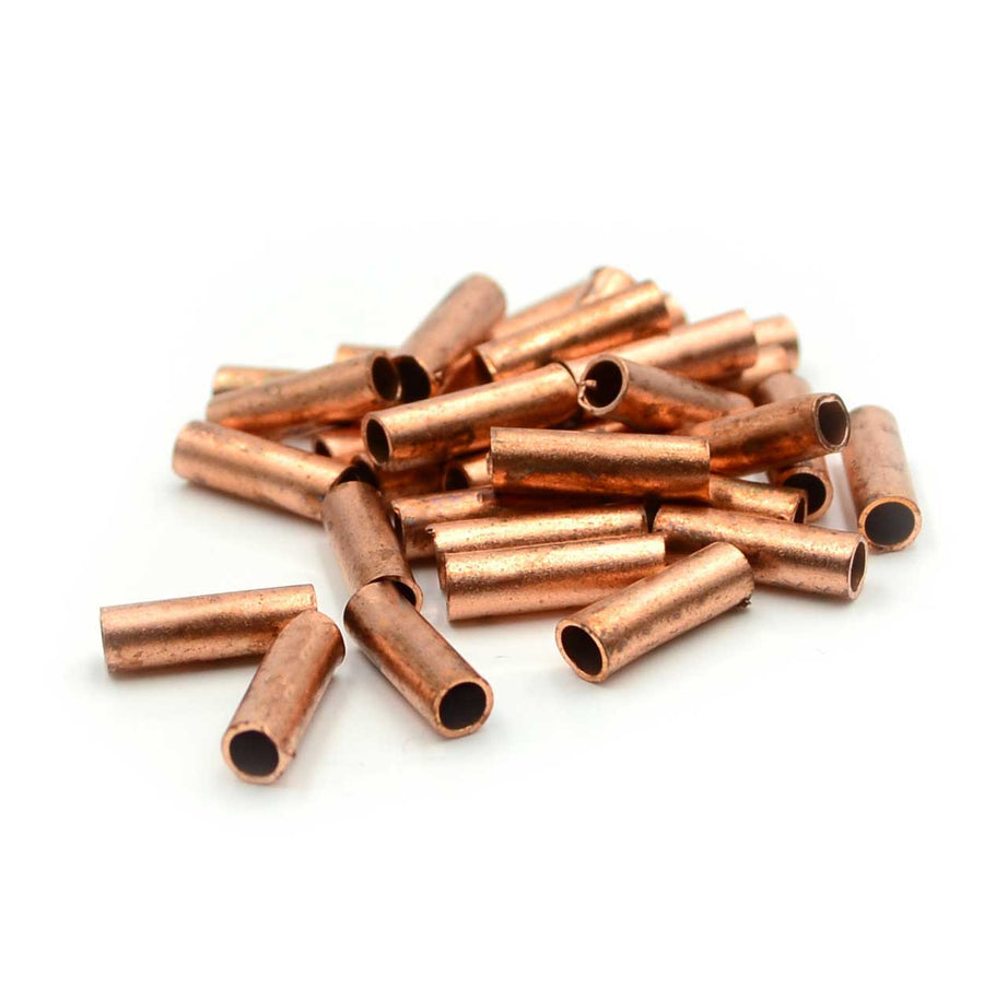 12g Artistic Wire Crimp Tubes- Copper